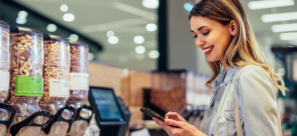 Woman Grocery Shopping